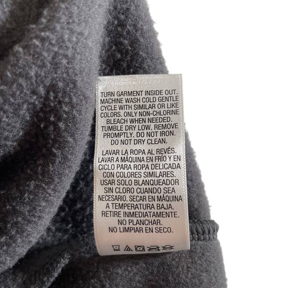 BASIC EDITION Kmart Men's Full Zip Fleece Vest Gray XL Outdoor Gorpcore Casual - Picture 7 of 7